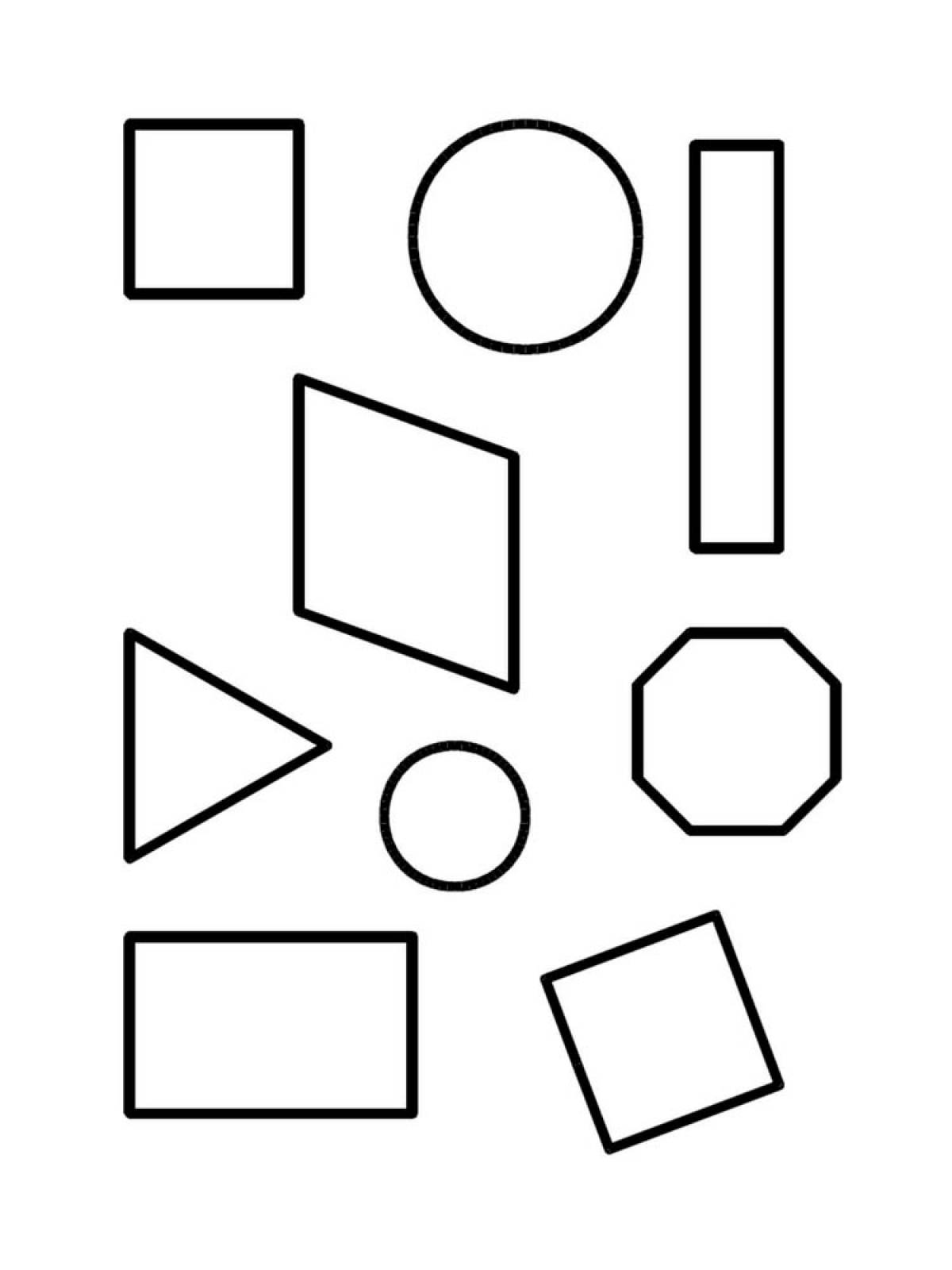 Geometric shapes 24