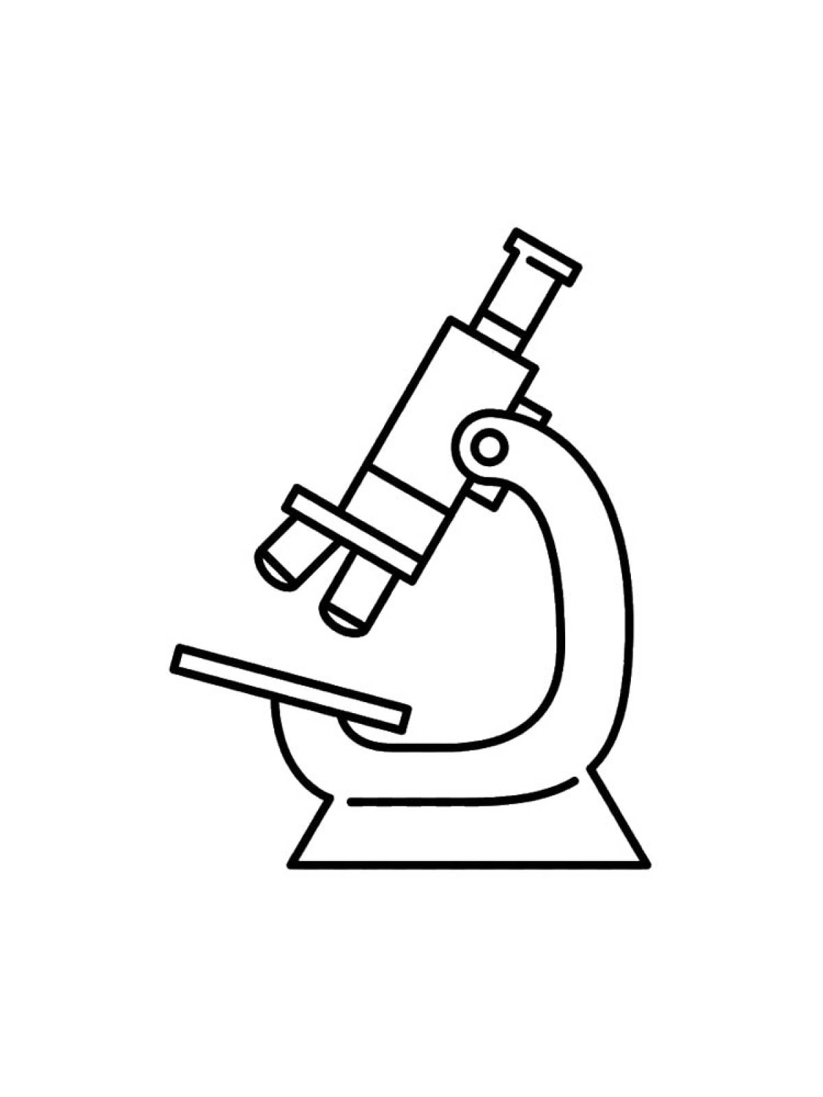 Микроскопа рисунок для 5