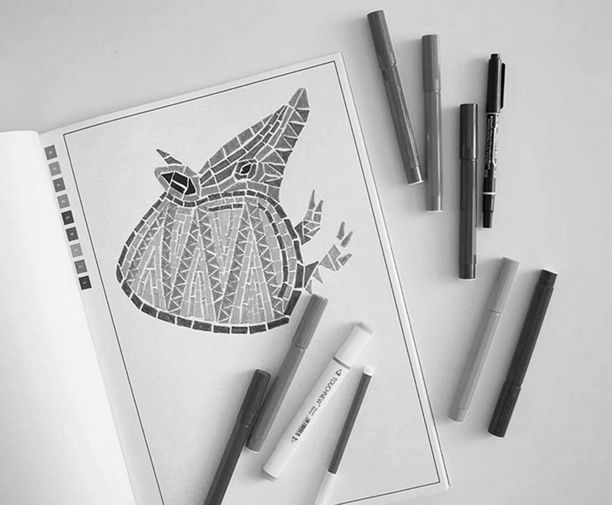 Color quest by numbers #1