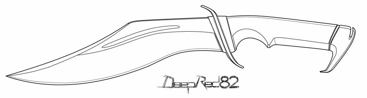 Delightful butterfly knife standoff 2