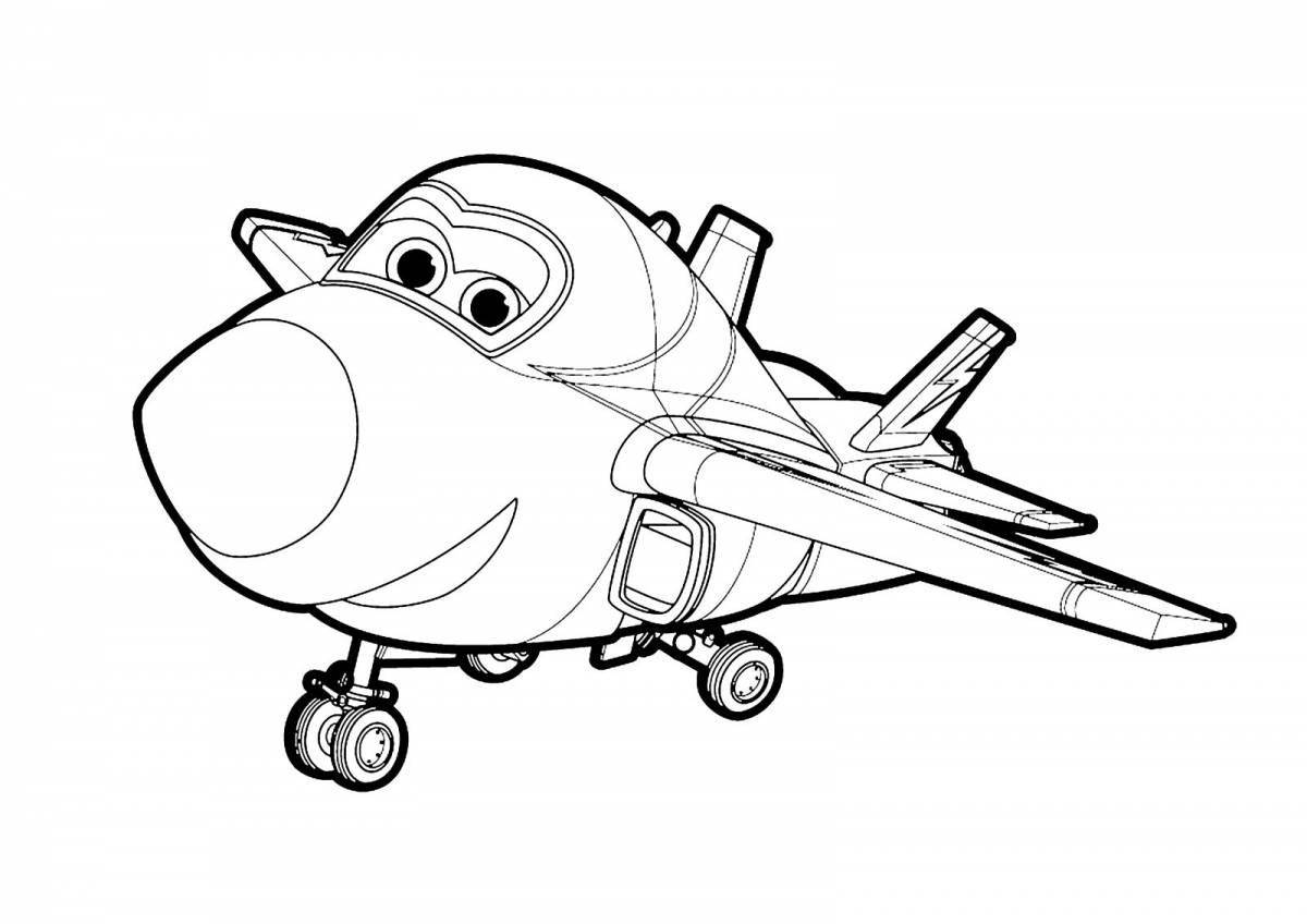 Photo Colorfully painted heroes Fly and Gloria