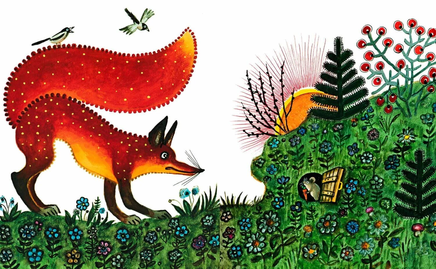 The fox and the bianca mouse #1