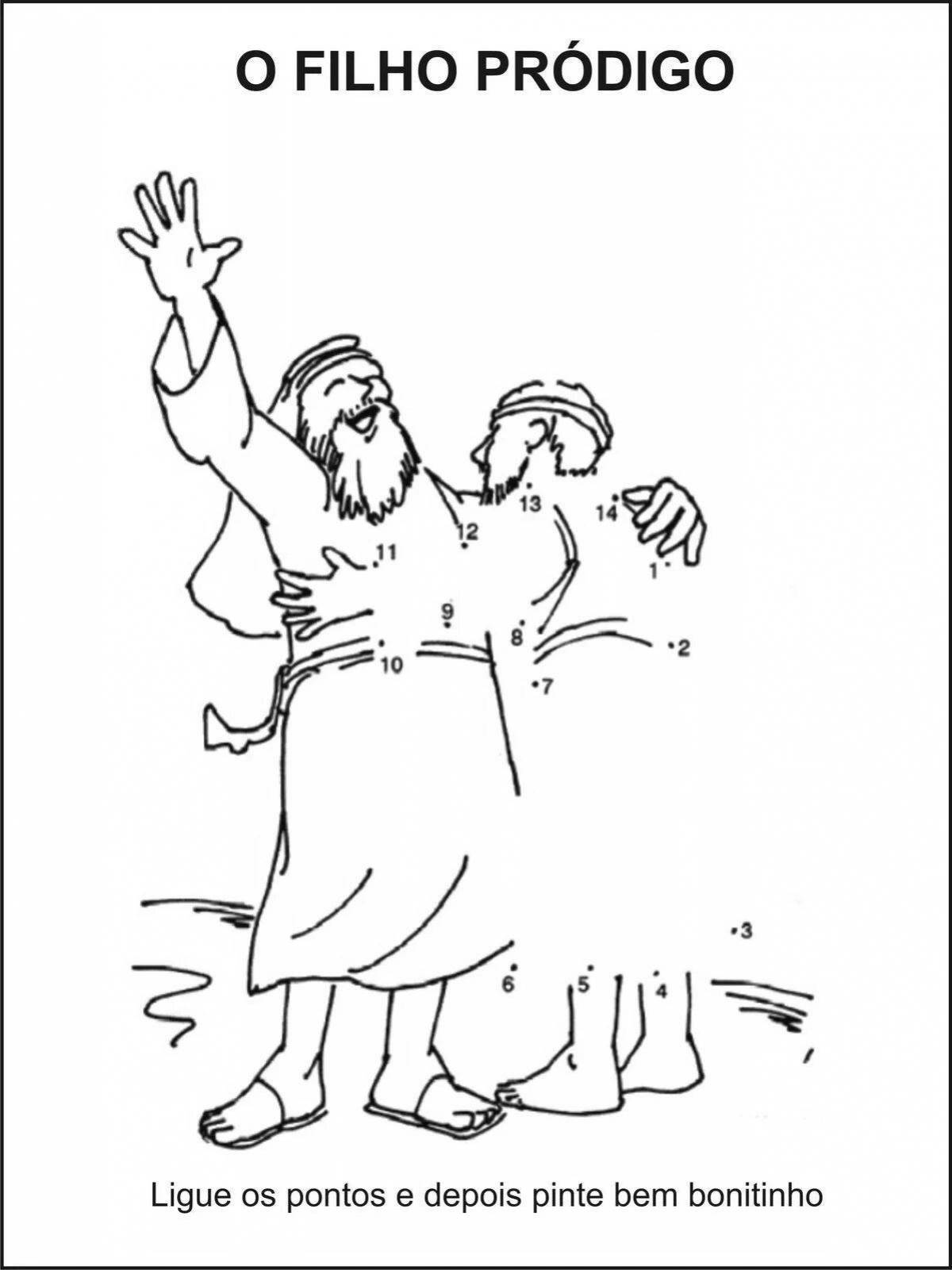 Prodigal Son Week coloring page