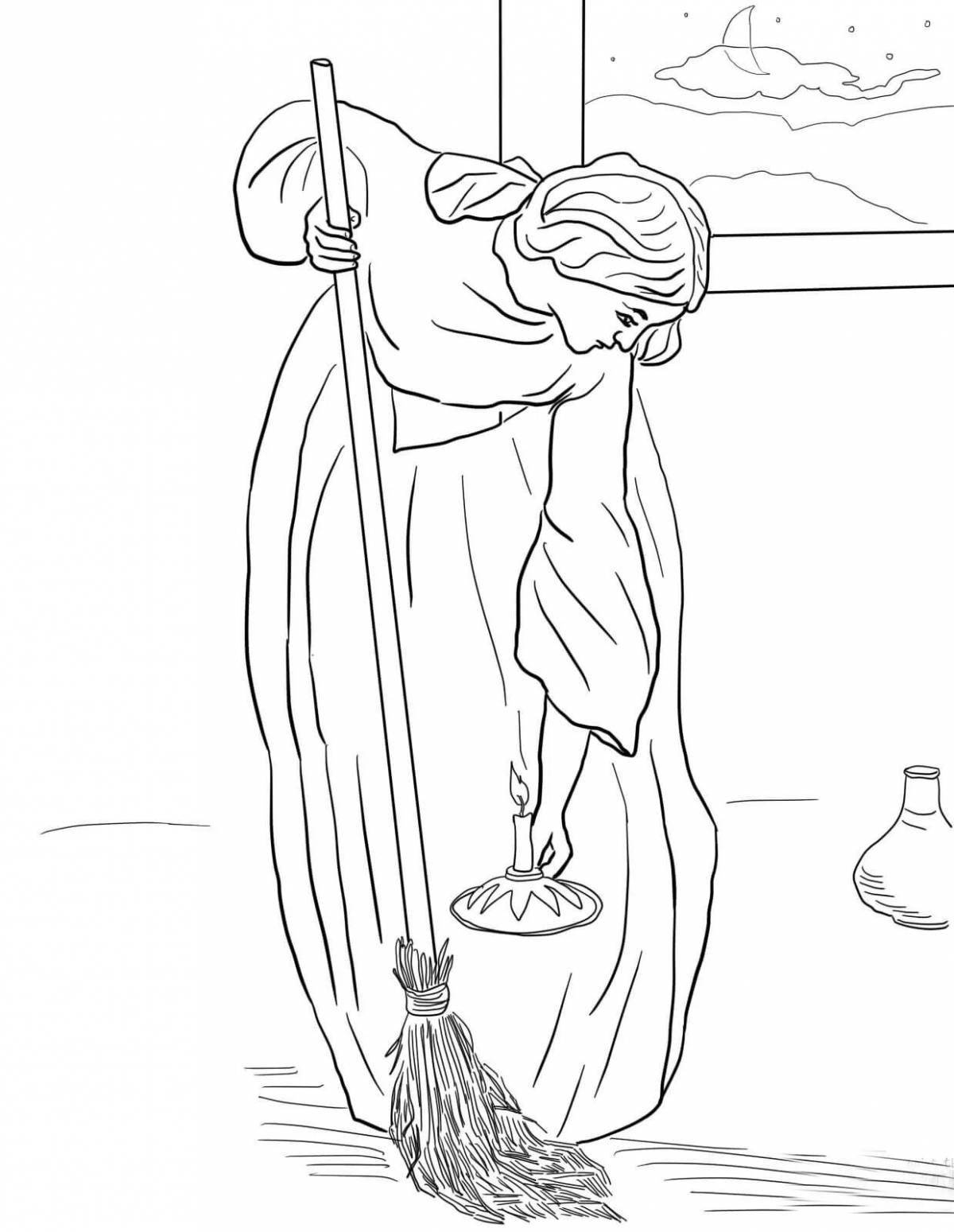 Coloring page delightful week of the prodigal son