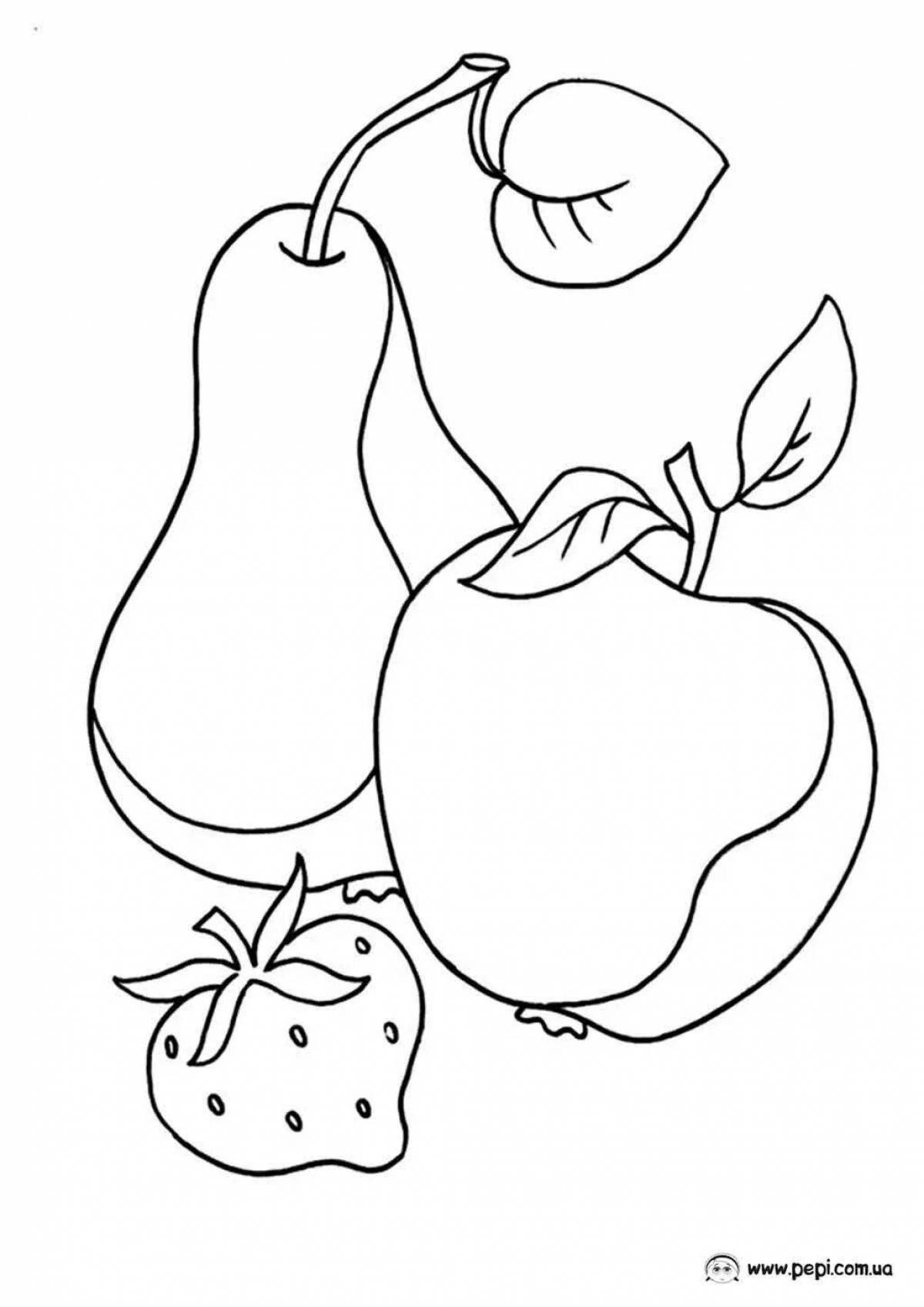 Для детей яблоко груша #2
