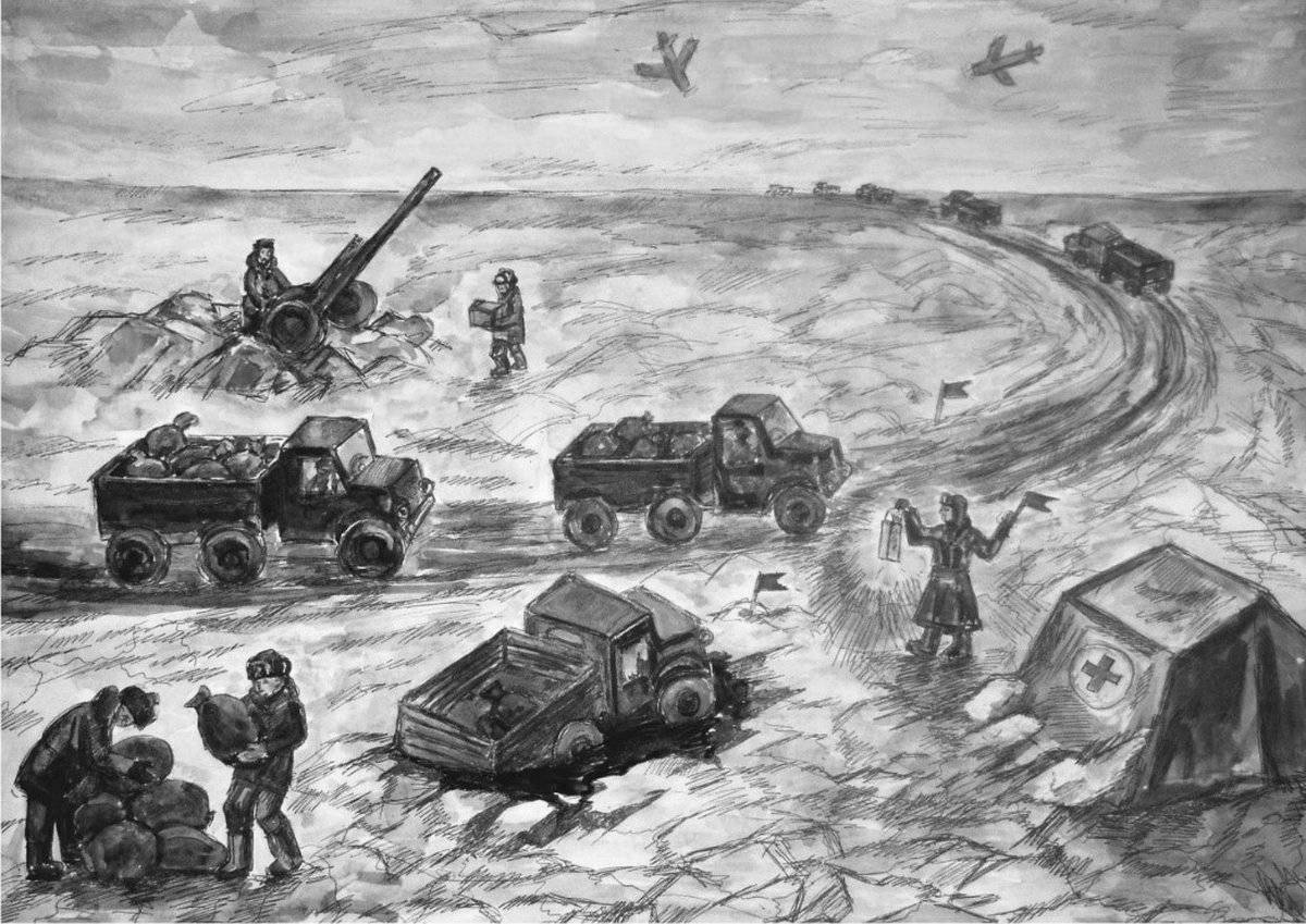 The majestic road of life of besieged Leningrad for children