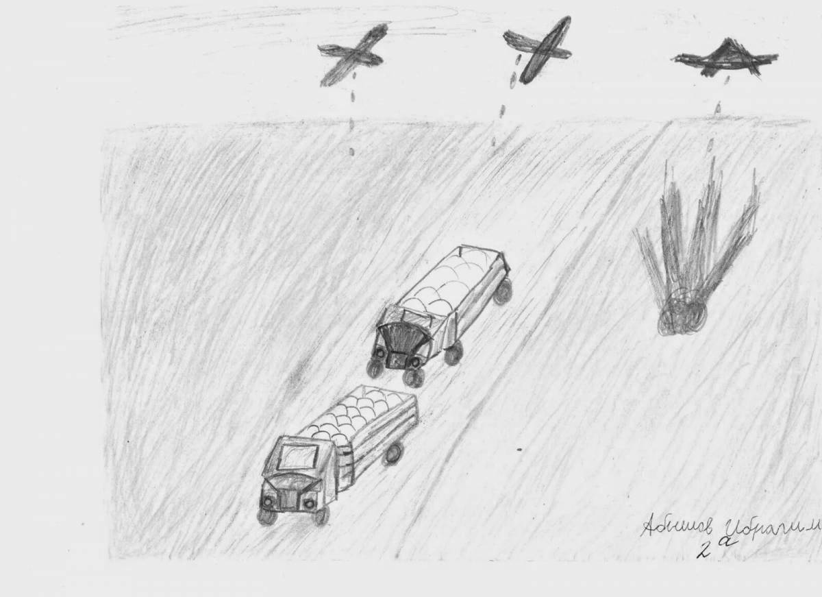 The brilliant road of life of besieged Leningrad for children