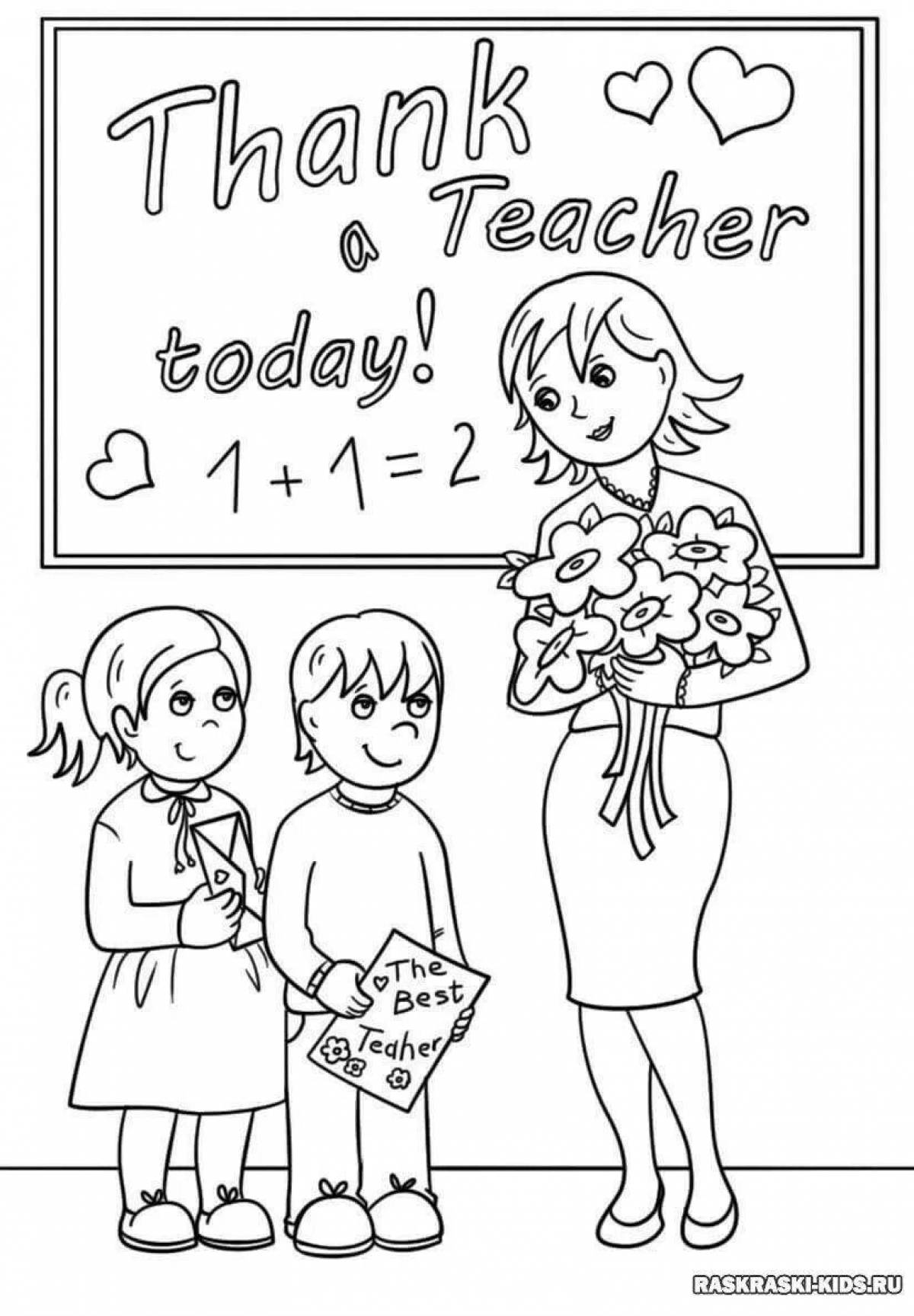 Coloring pages happy birthday teacher obsessed with flowers