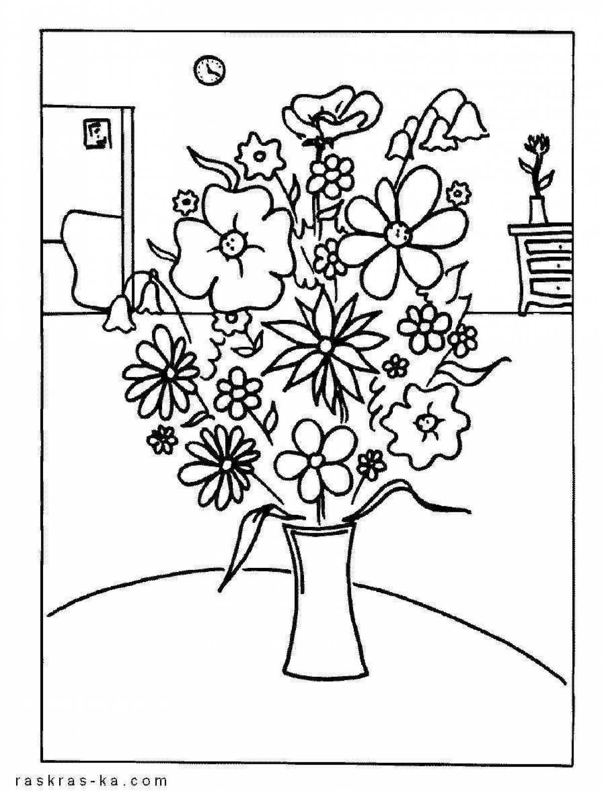 Happy Birthday Teacher coloring page