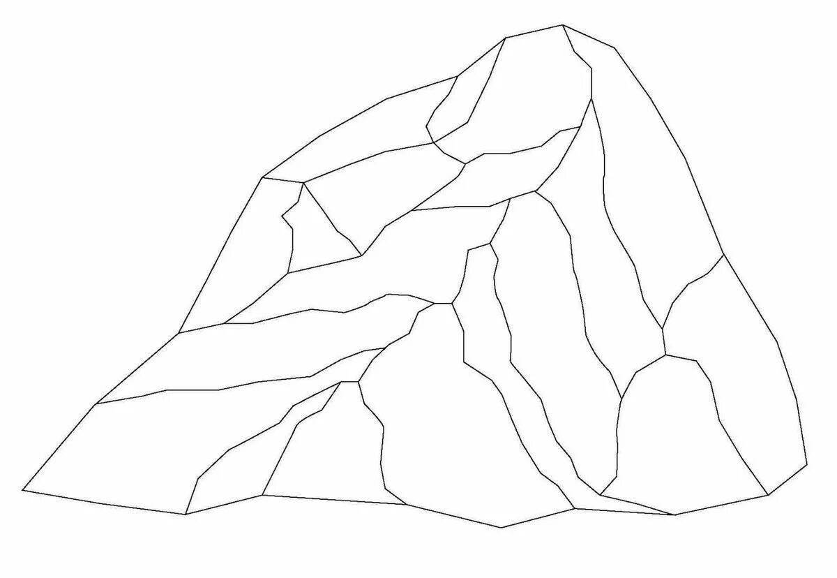 Coloring bright minerals for children