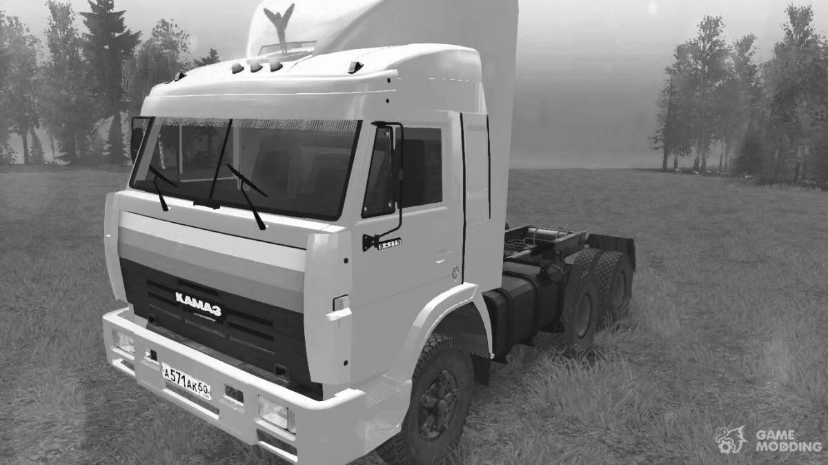 Photo Resolute truckers from the movie Truckers