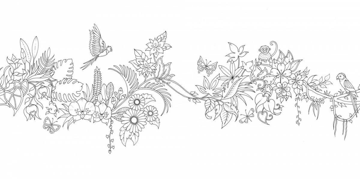 Joanna basford amazing jungle coloring book
