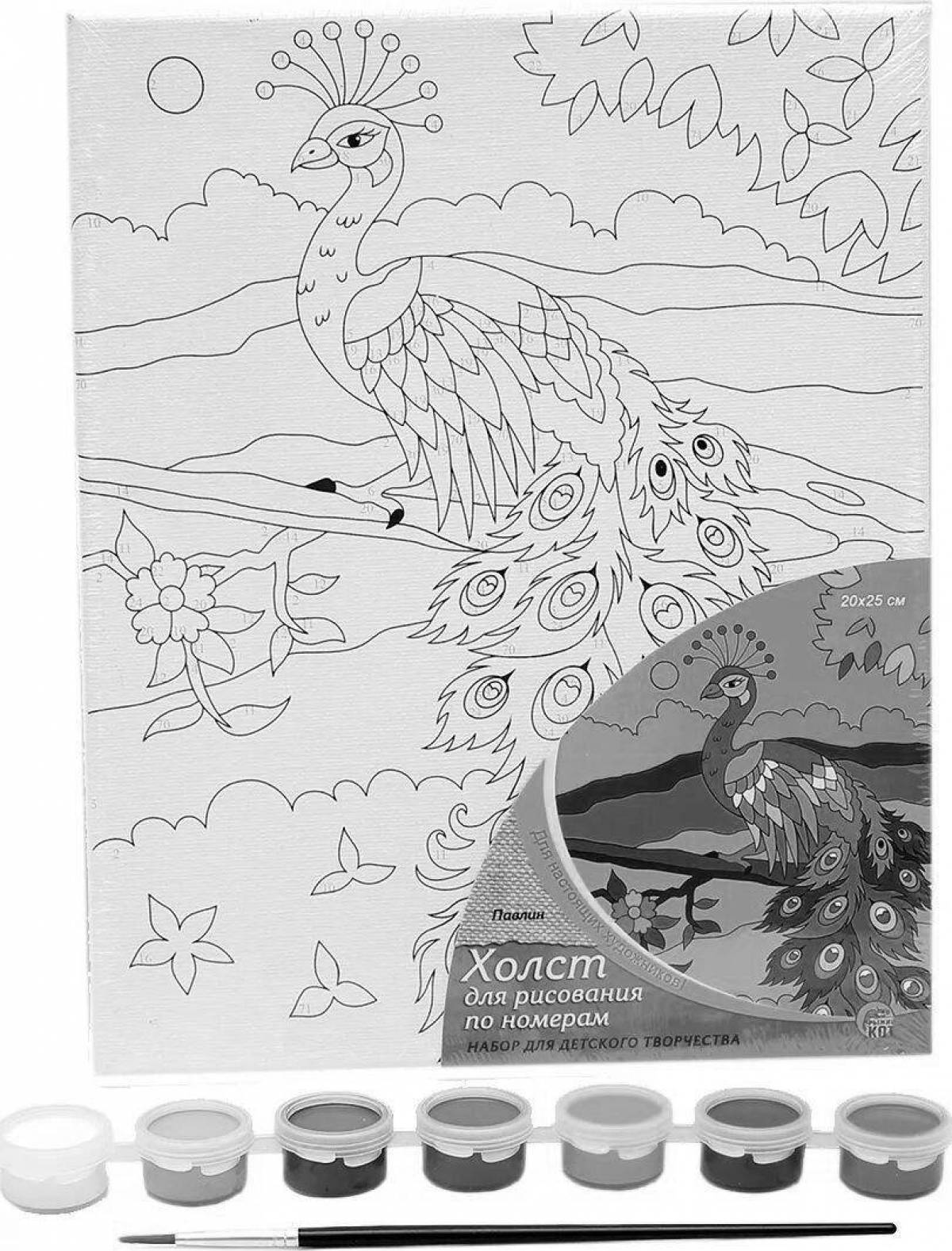 Amazing paintings by numbers on canvas