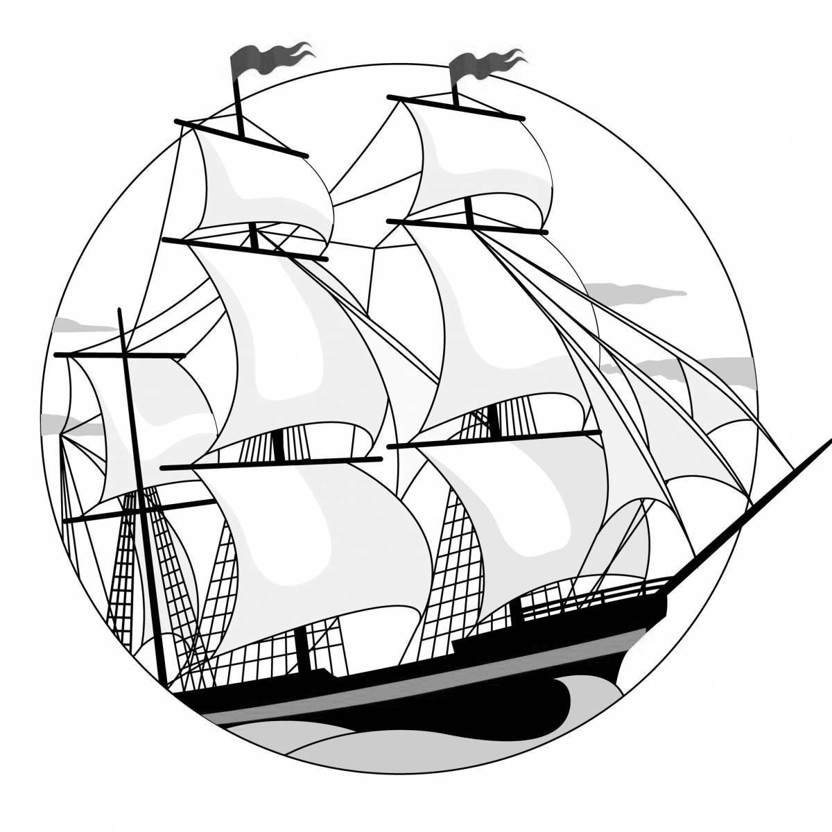 Luxury scarlet sails grade 6 coloring