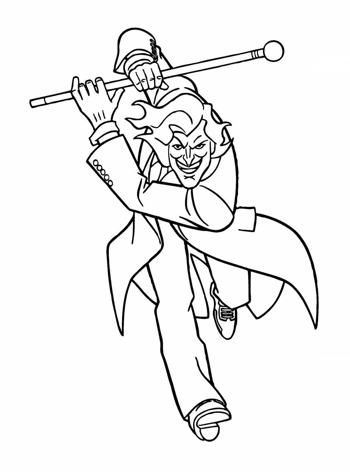 Раскраски Джокер - 68 фото