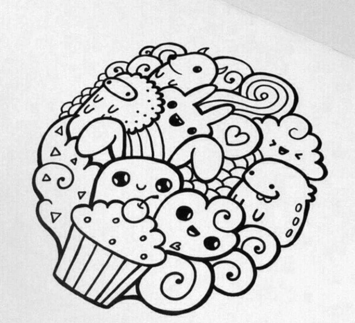 Radiant coloring page world's best cute