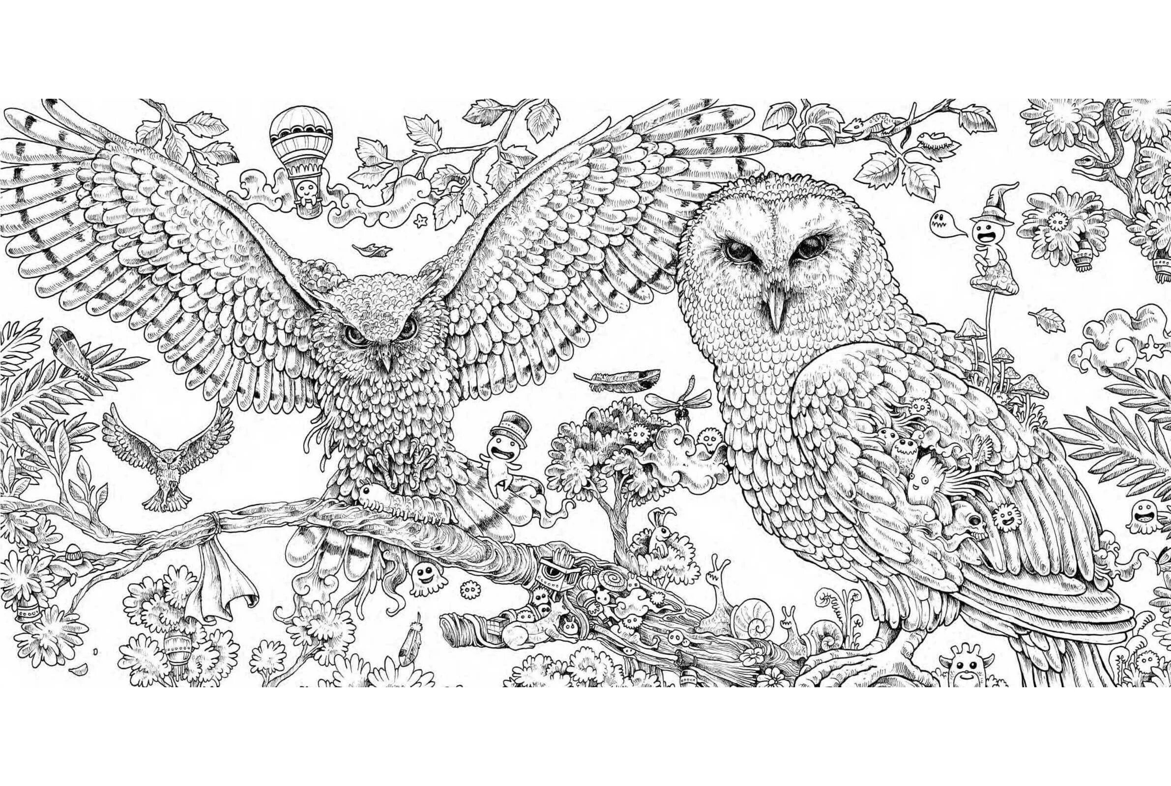 Delightful intricate coloring book for boys