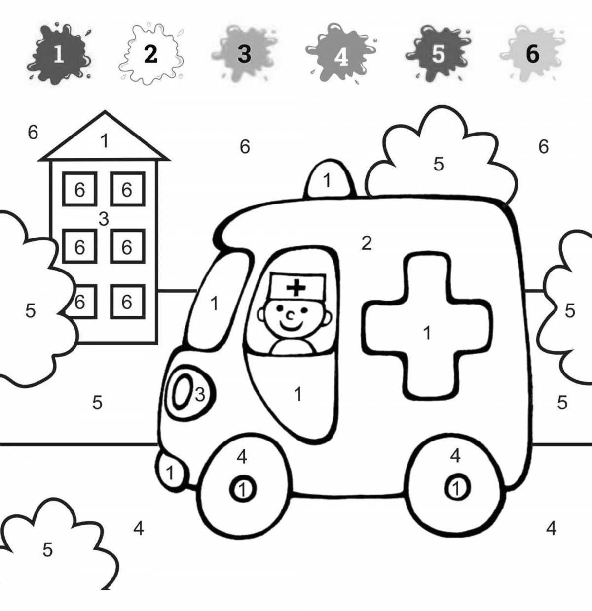 Coloring pages for boys 3-4 years old