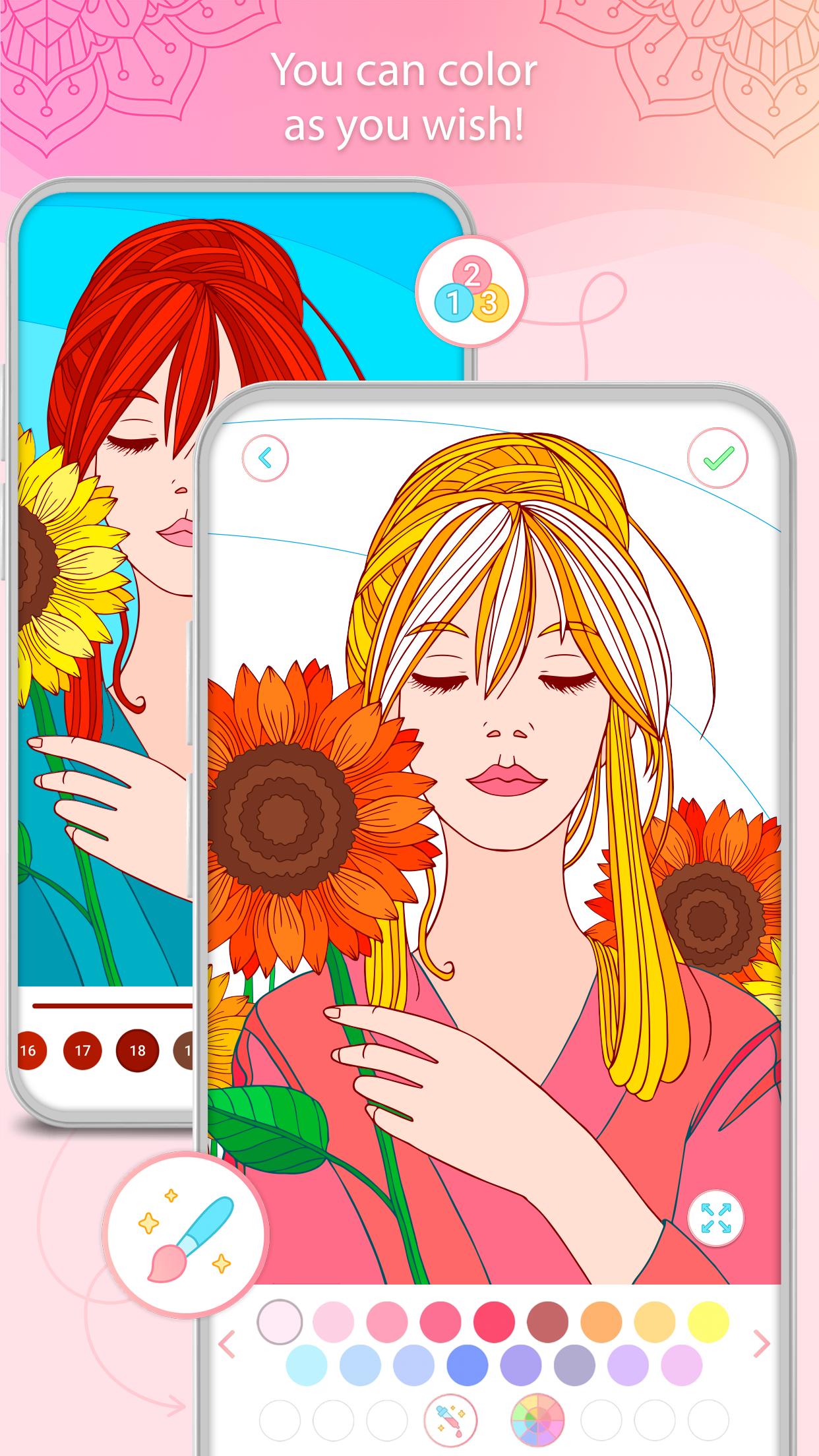 Amazing color by number app for your photo