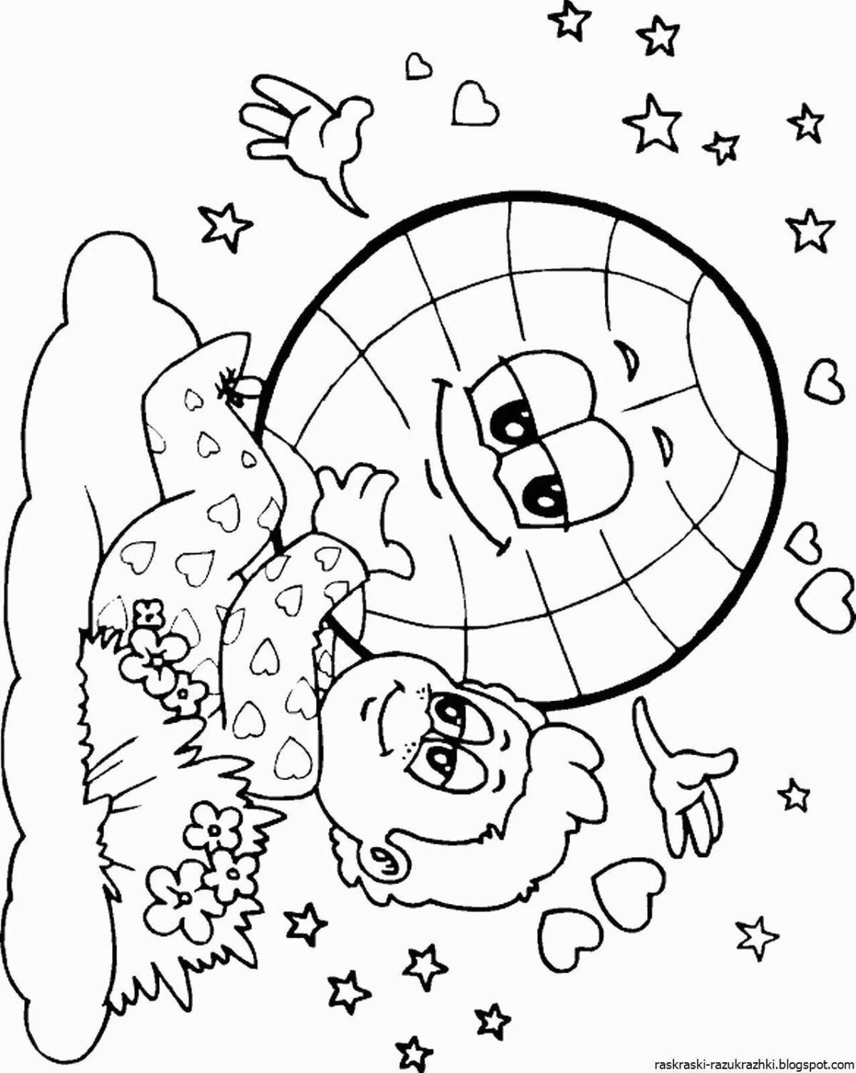 Photo Serene peace on earth through the eyes of children