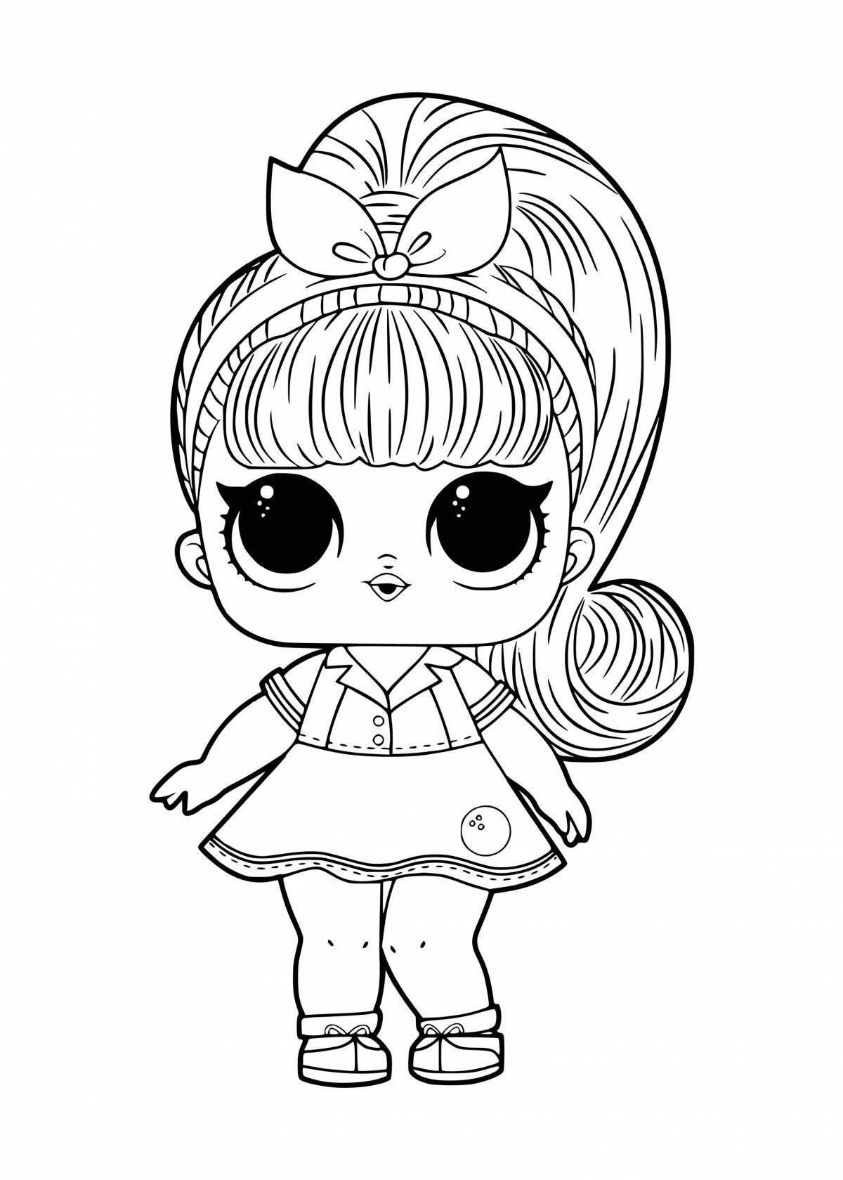 Amazing lol dolls coloring pages