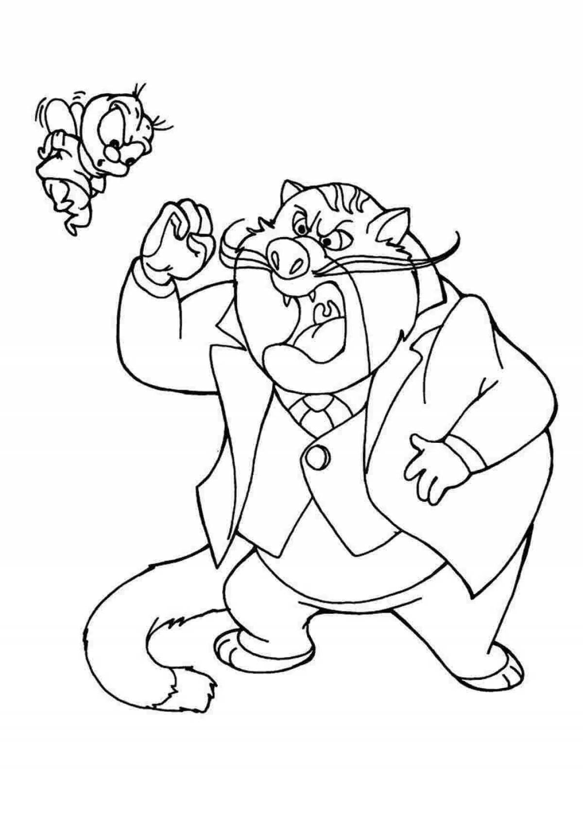 Chip and Dale Rescue Rangers coloring pages