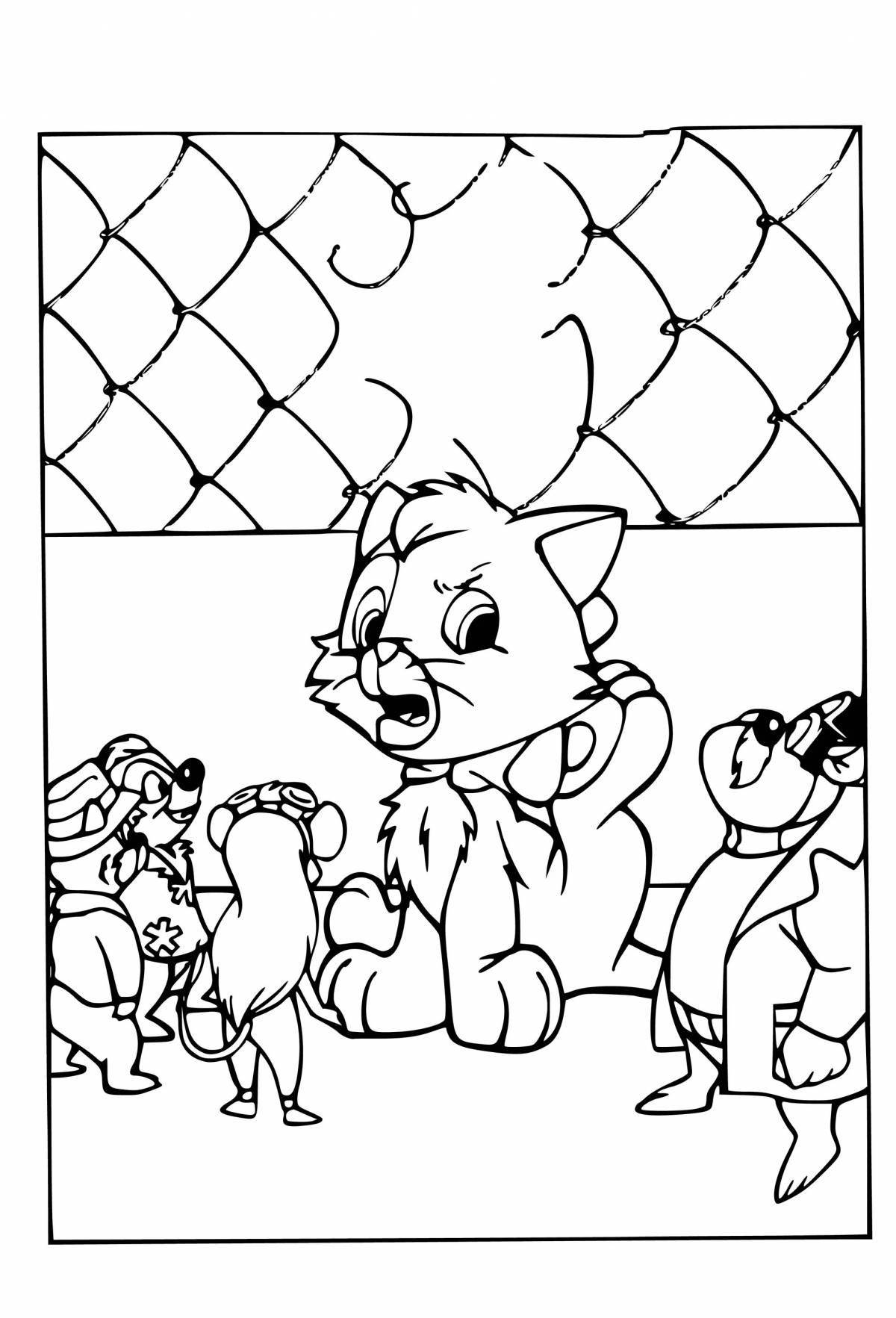 Chip and Dale Rescuers fun coloring book