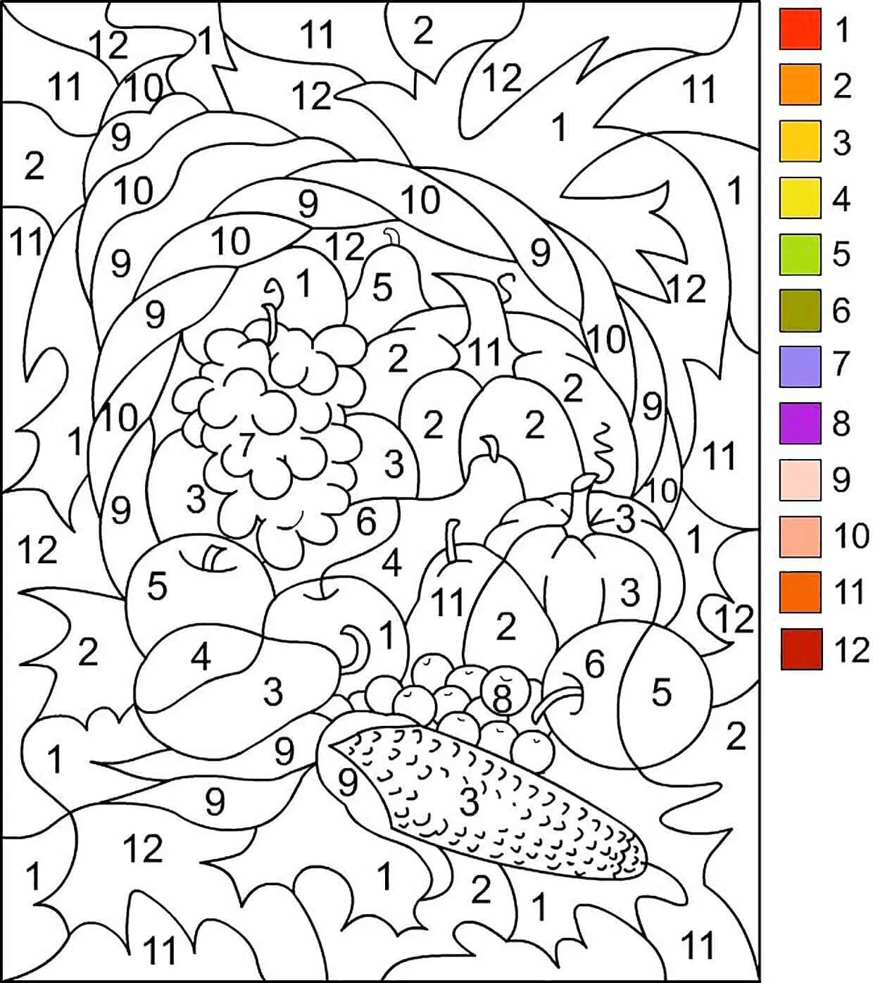 For children by numbers 6 7 #27