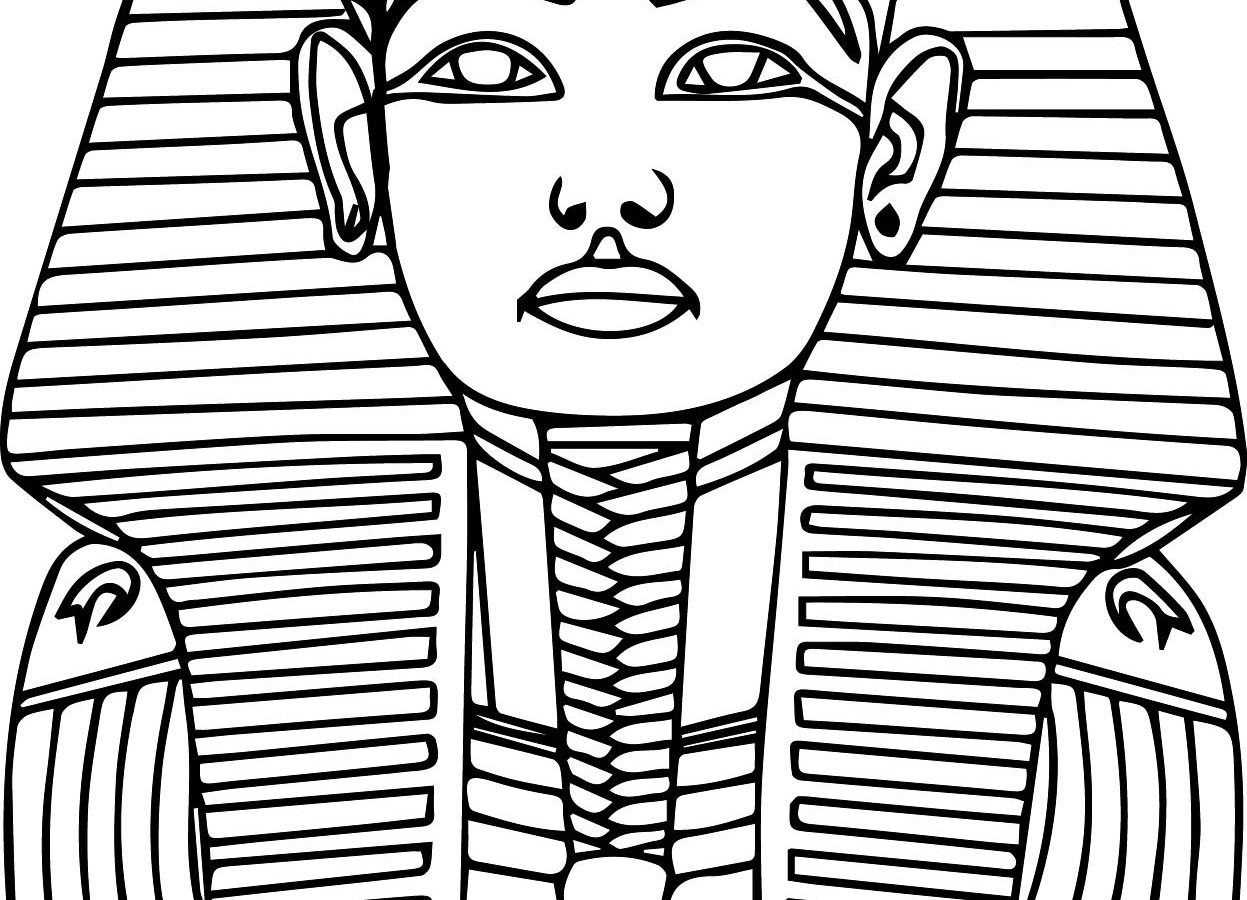 Mask of Pharaoh Tutankhamen from class 5 #15