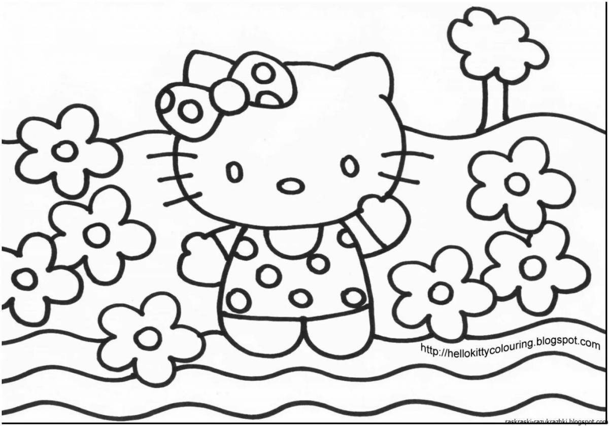 Amazing coloring book for 3 year old girls, new