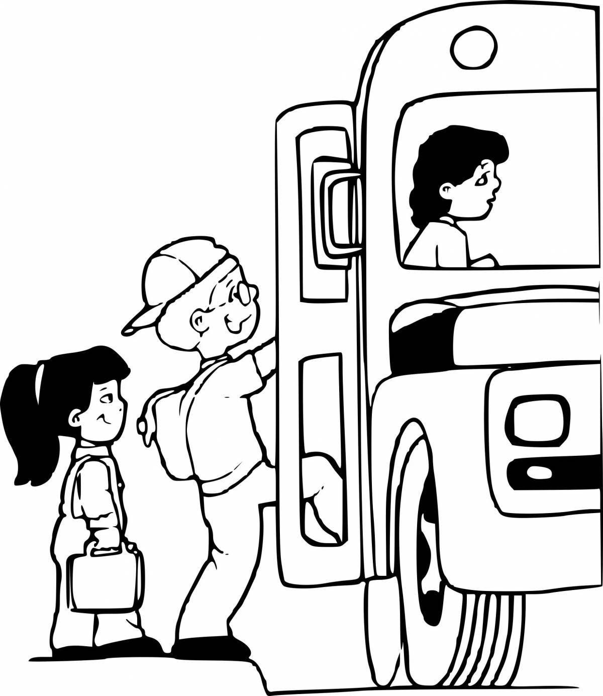 Осторожное поведение в общественном транспорте