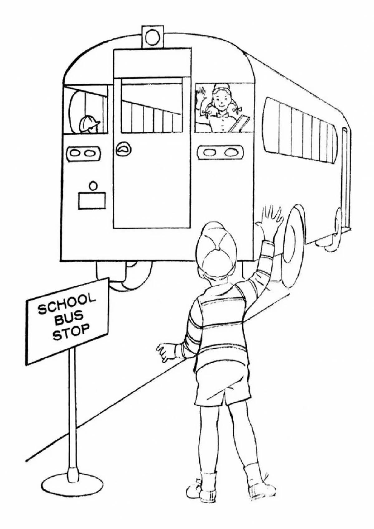 Patient behavior in public transport