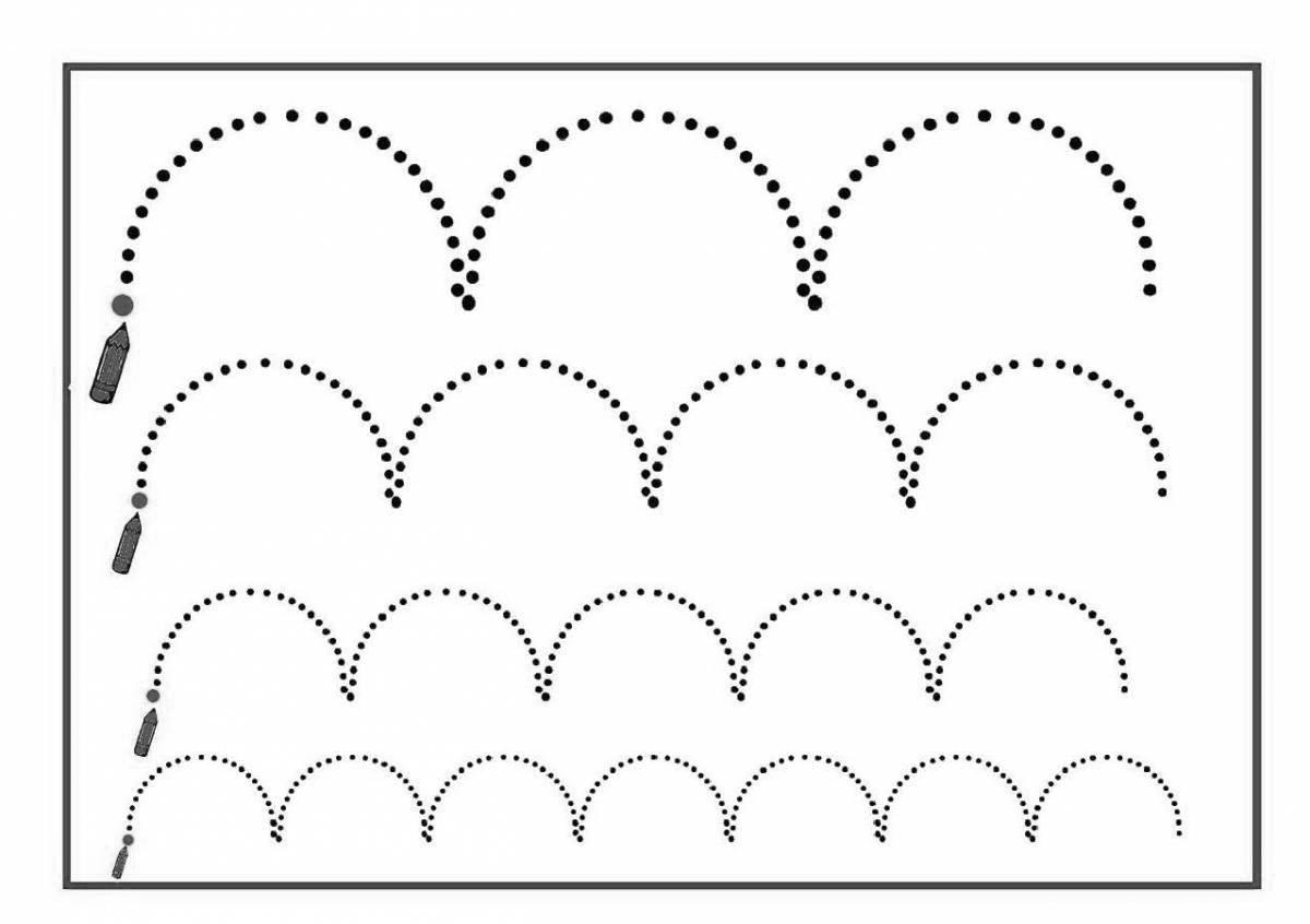 Interactive coloring book for children with disabilities