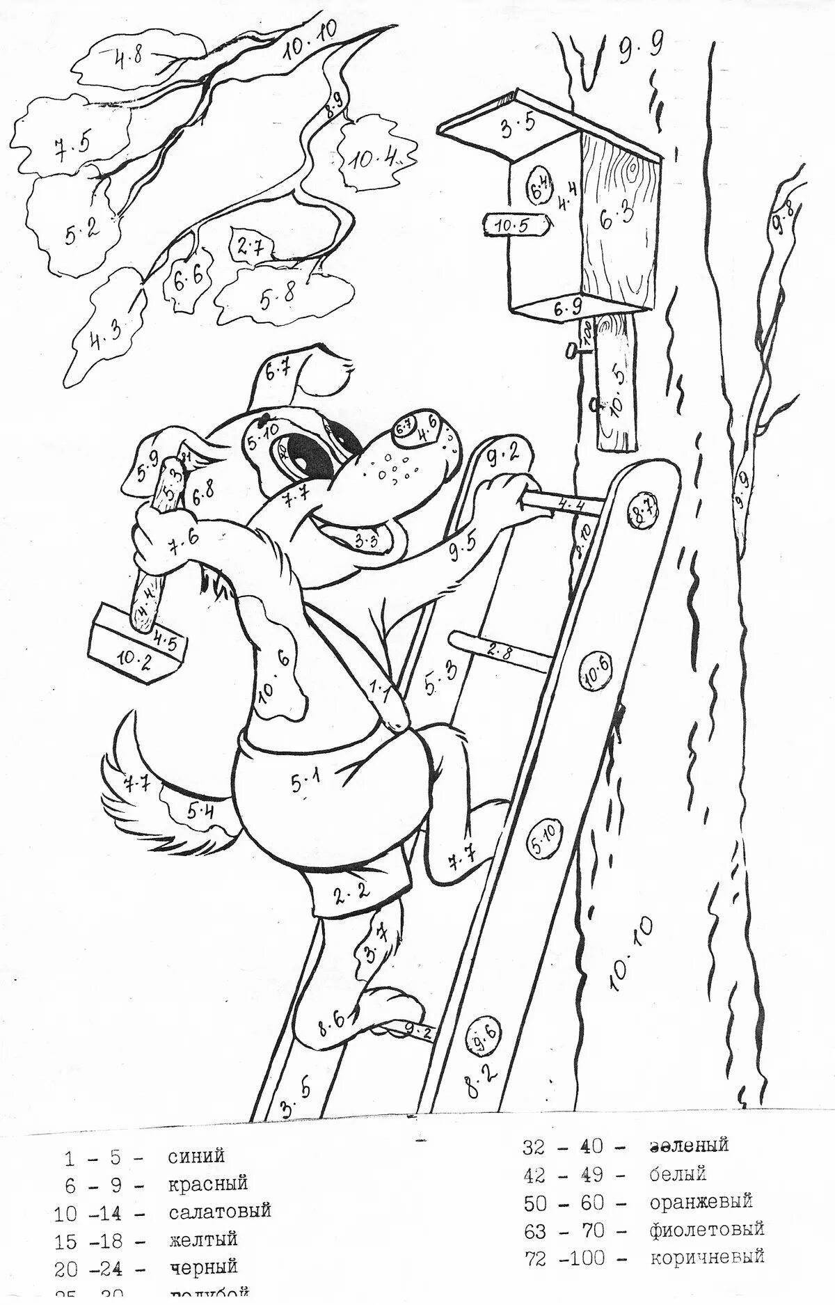 Creative class 4 multiplication and division table