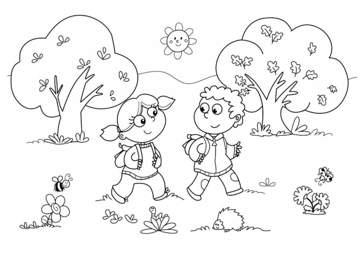 Coloring-fascination coloring page n
