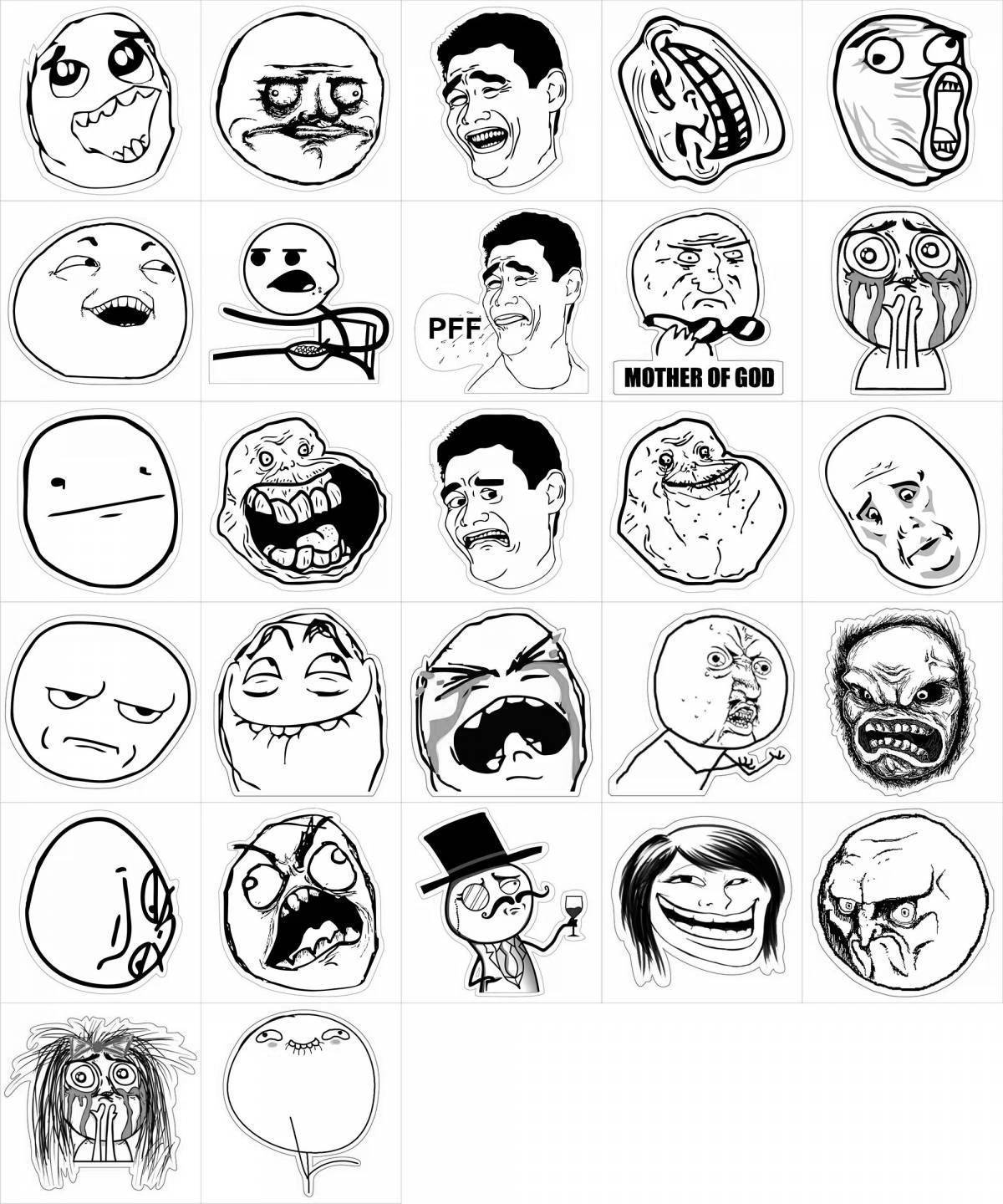 Trollface - как появился мем с улыбкой троллфейс?