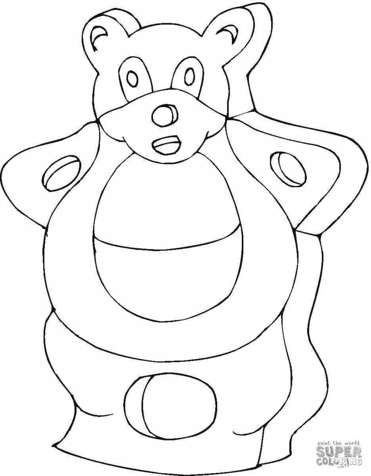 Stimulating cognizer coloring page