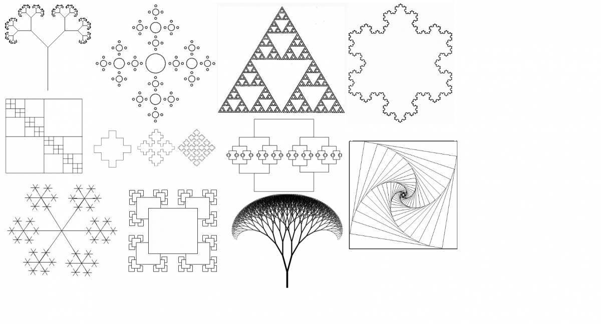 Photo Awesome fractal coloring