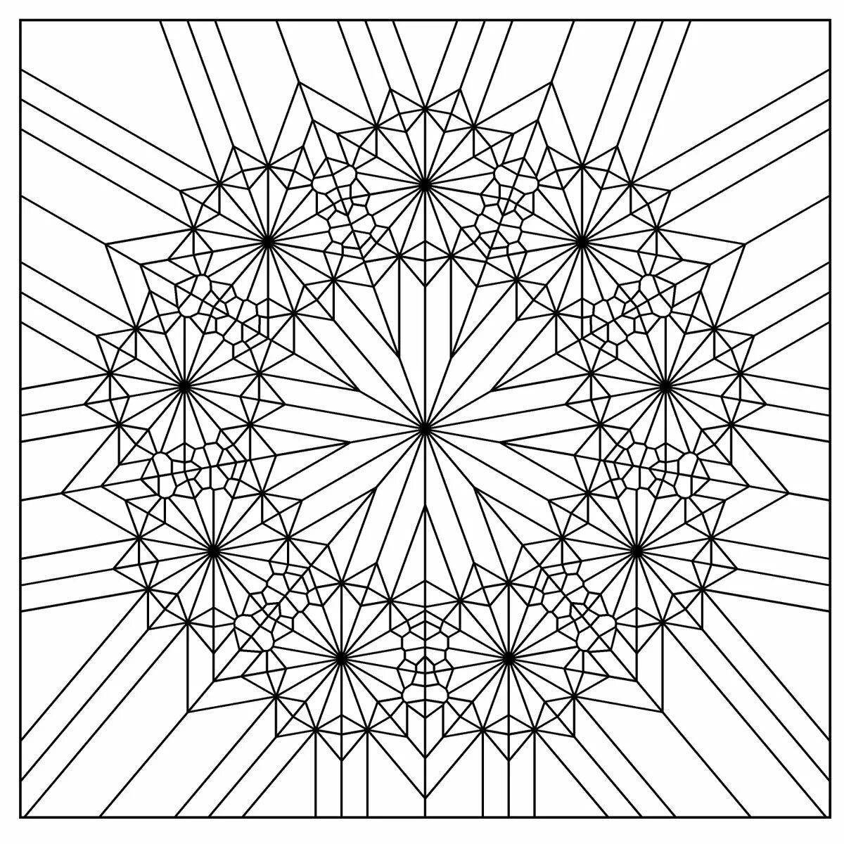 Opal fractal coloring