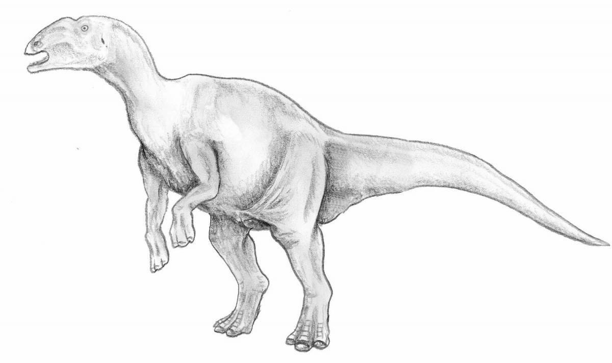 Iguanodon creative coloring