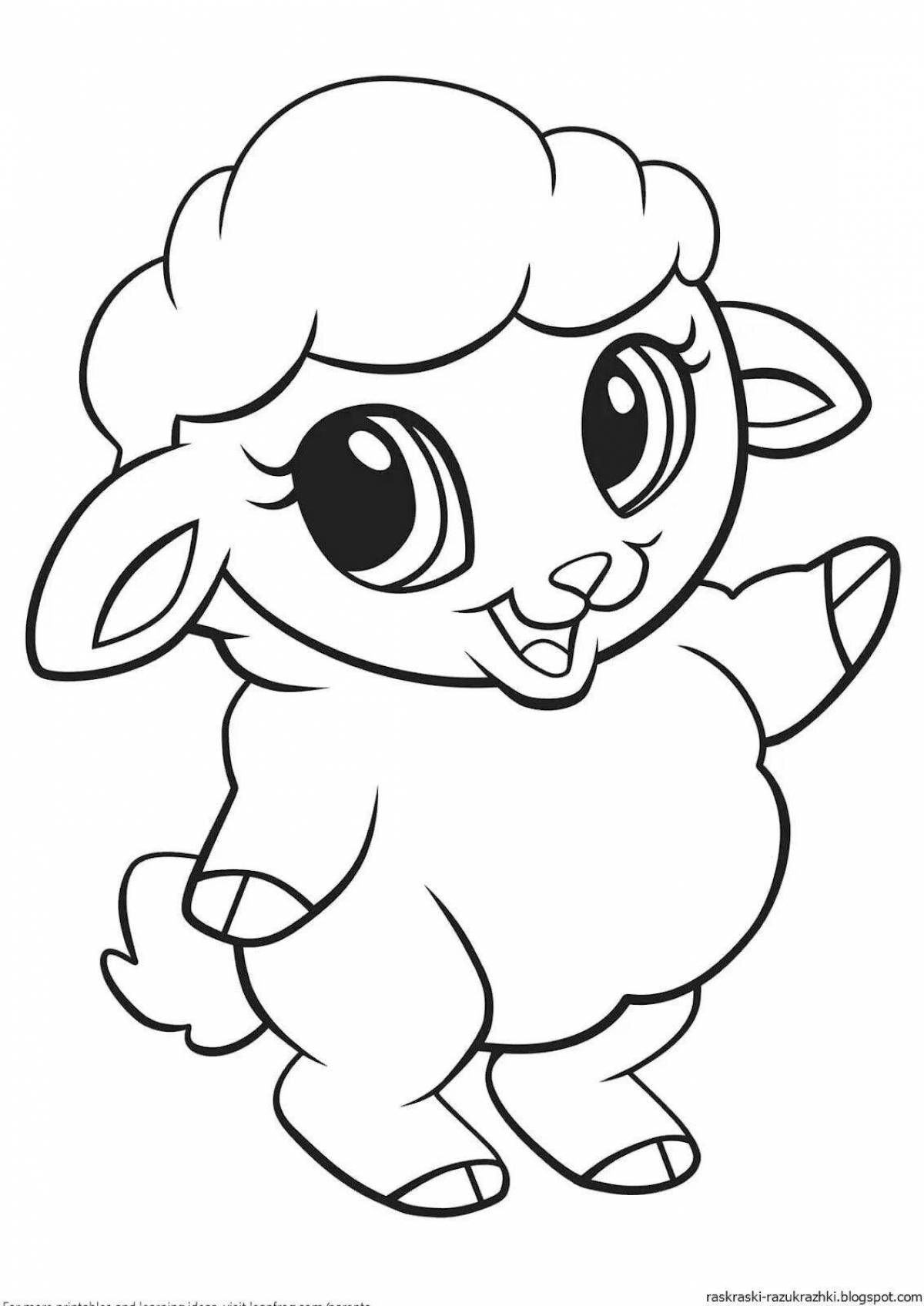 Animal coloring pages for kids