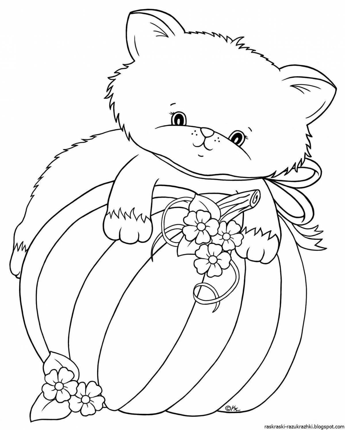 Exotic animal coloring pages for kids