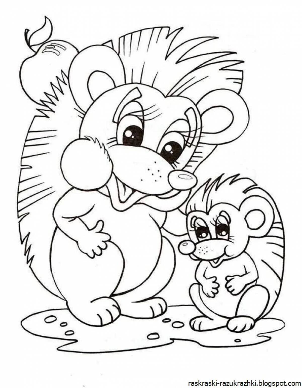 Outstanding animal coloring pages for kids