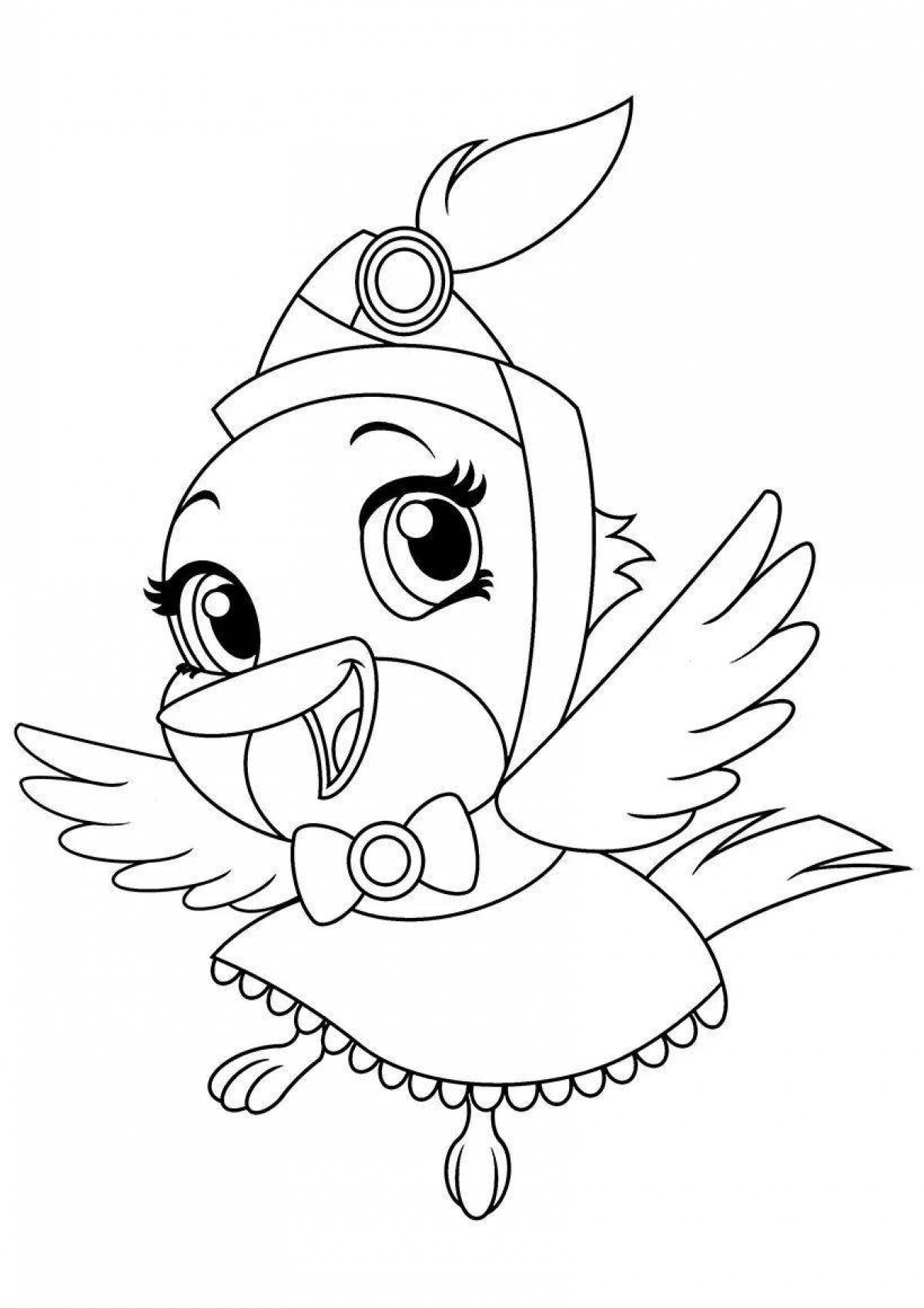 Lovely enchalchimulz coloring page