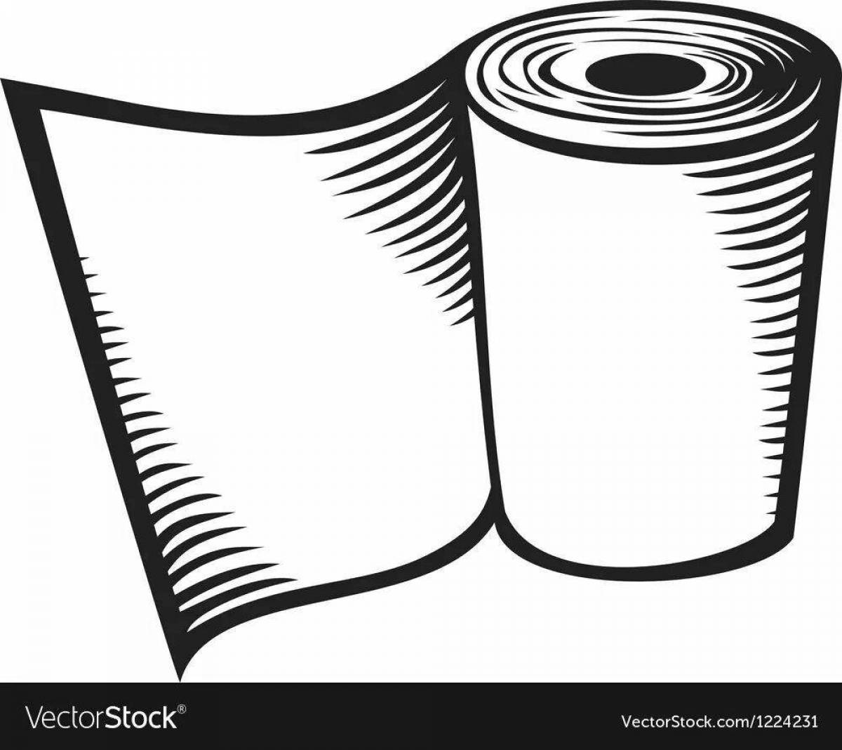 Раскраска Бодрящая текстильная раскраска