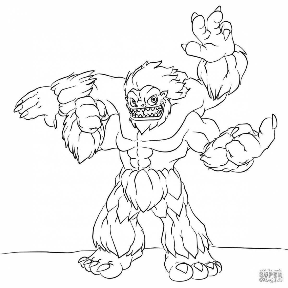 Creative coloring of mutants