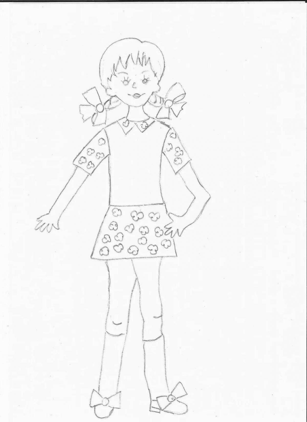 Photo Ellie's blissful coloring