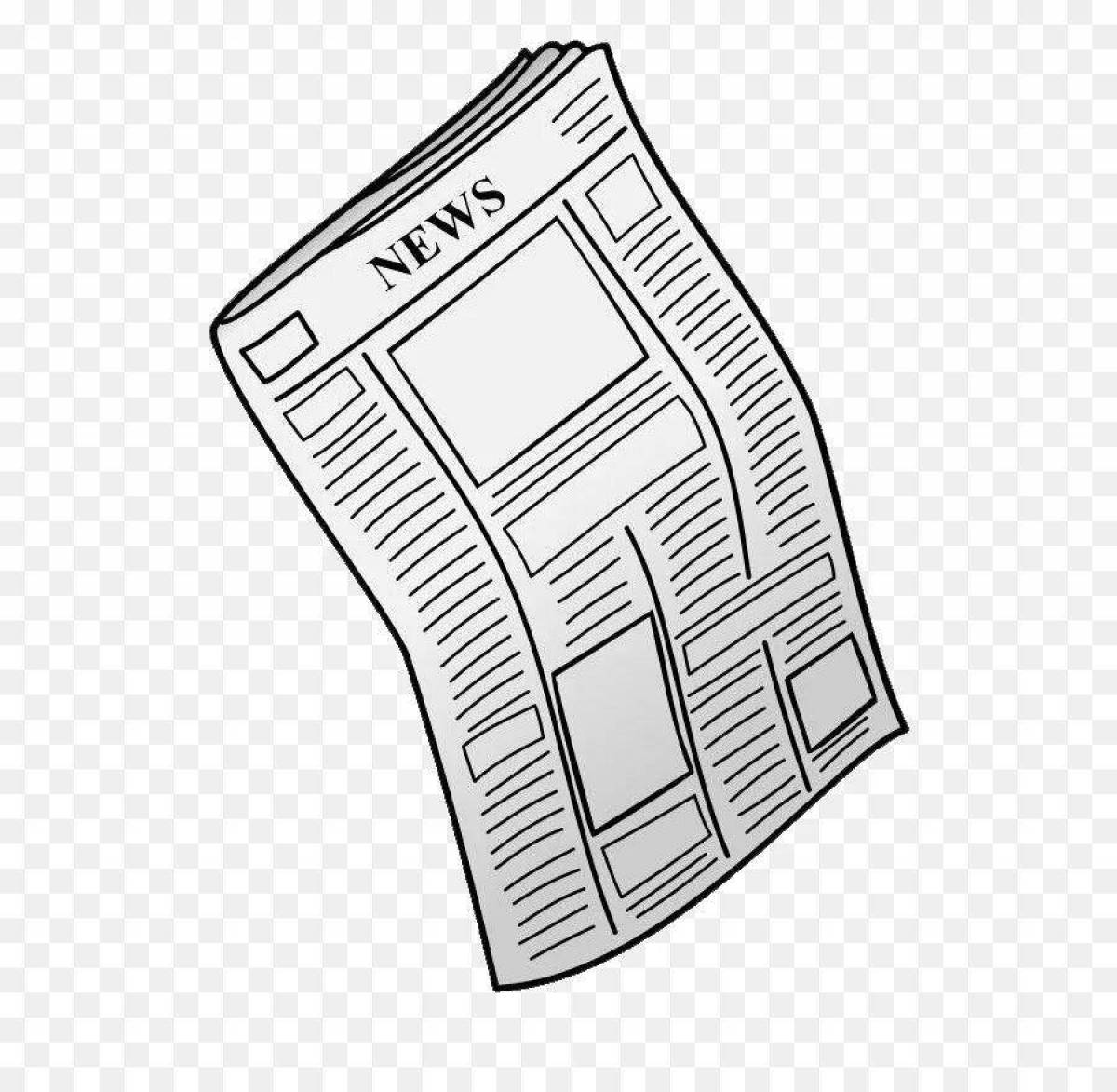 Photo Bright coloring news