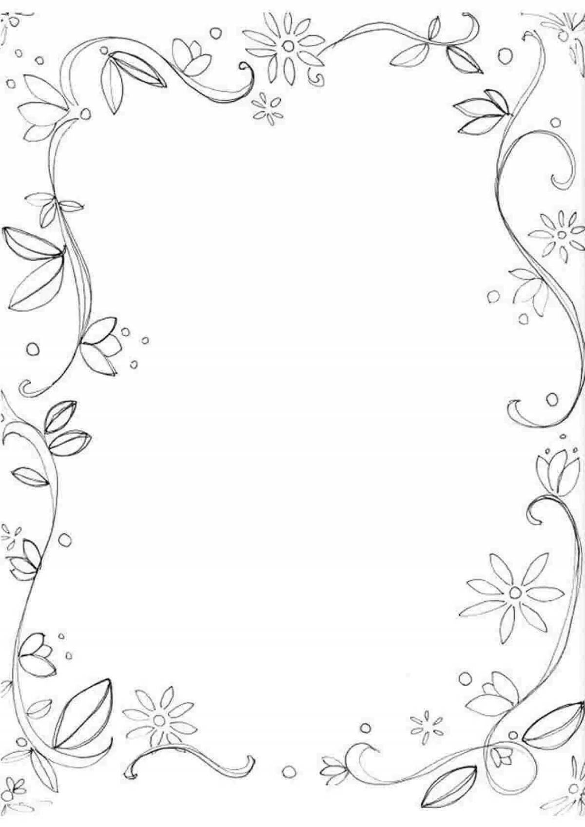 Fairy coloring page title