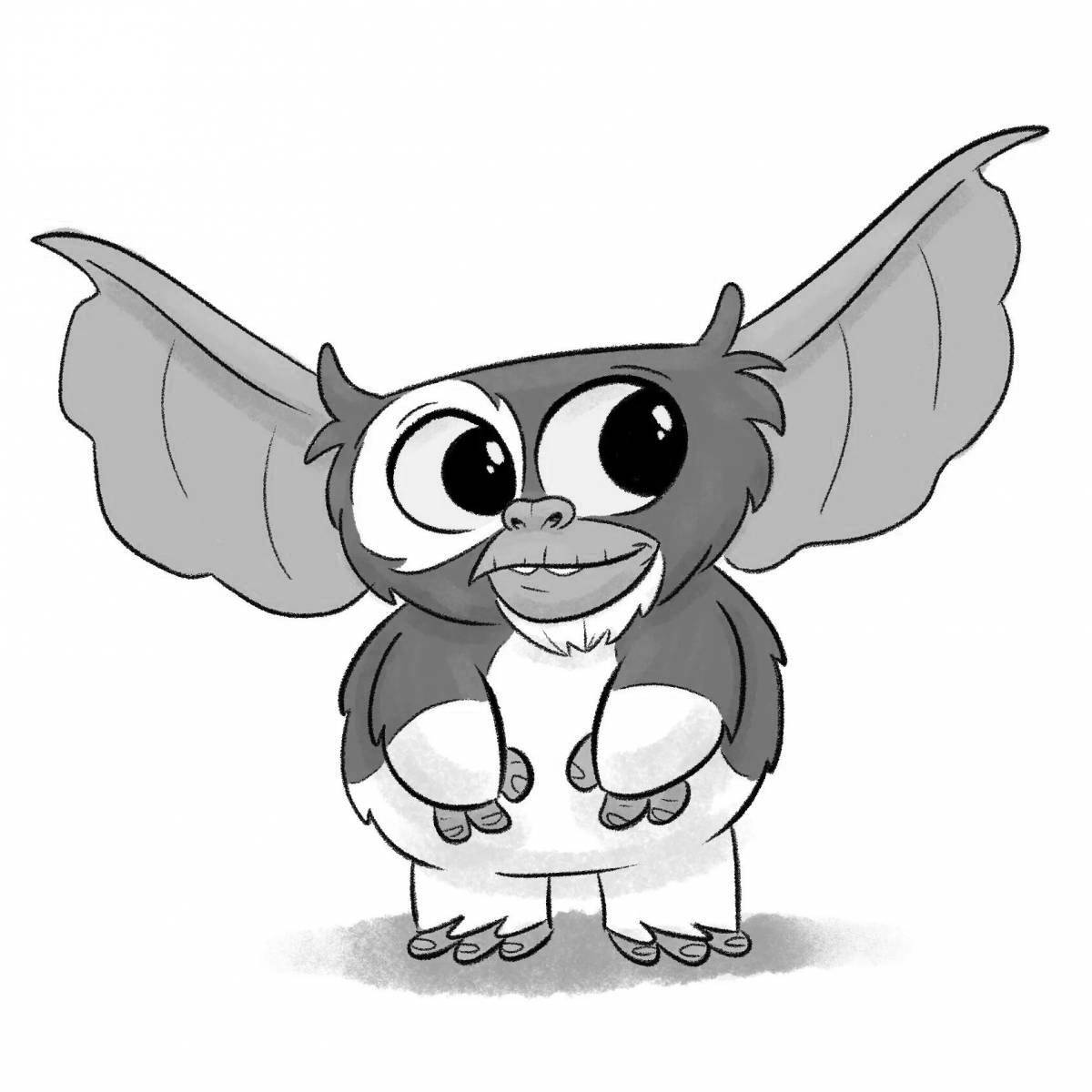 Radiant gizmo coloring page